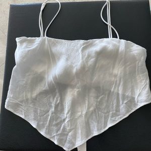 White Crop Top